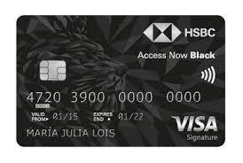 HSBC Access Now Black