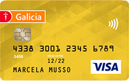 Tarjeta Galicia Visa Gold