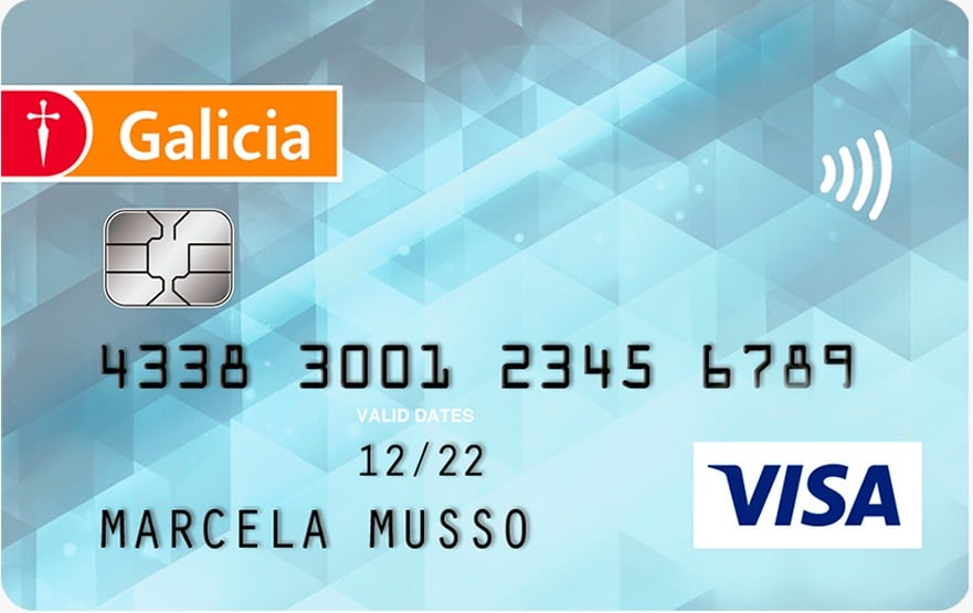 Tarjeta Galicia Visa Internacional