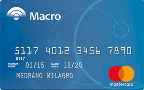 Tarjeta de Credito Mastercard Macro