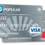 Tarjeta Banco Popular Dominicano Visa Platinum